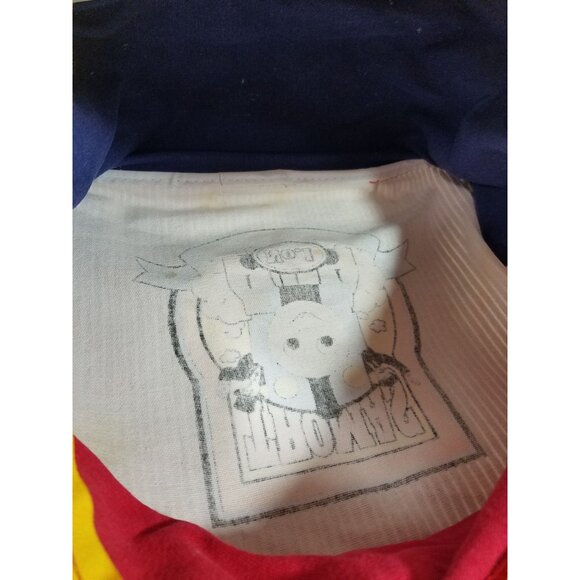 Thomas The Tank Engine Canvas Bag No. 1 Striped vintage 1999 Y2K Britt Allcroft - Picture 3 of 12